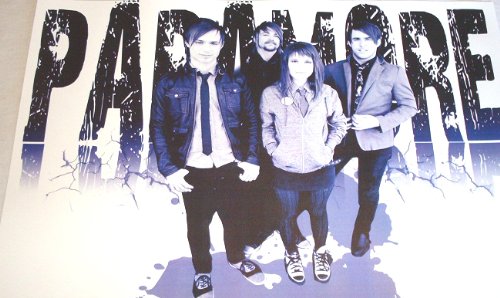 Paramore Poster - Purple Promo Flyer