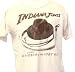 Indiana Jones And The Raiders Of The Lost Ark Derby Hat & Whip Mens Brown Vintage T-shirt By Junk Food Clothing