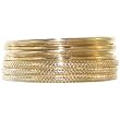 Set Of 7 Bangles In Gold