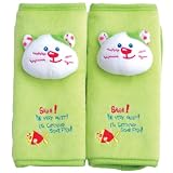 MaByLand Kitty Seat Belt Strap Covers