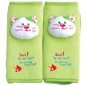 MaByLand Kitty Seat Belt Strap Covers