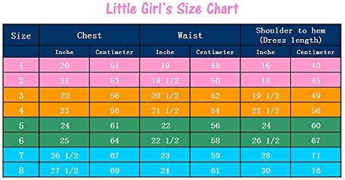 DFEC Little Girls Mini Cupcake Dresses Short Gowns Organza Skrts 8 US Orange