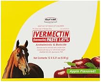 Durvet 12-Pack Ivermectin Dewormer Paste for Horses
