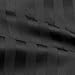 1500 Supreme Collection Dobby Striped Sateen 4 Piece Bed Sheet Set Deep Pocket - Premium Hotel Style Bed Sheets & Pillowcase Set - King, Dobby Stripe Black