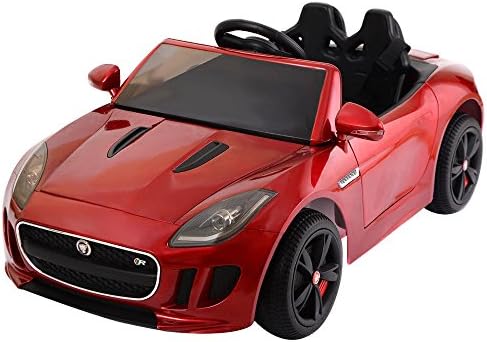 ConvenienceBoutique Kids Baby Ride On Toy Car Jaguar F-TYPE 12V Battery Power Licensed MP3 with Remote Control
