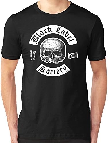Mostee Black Label Society Black Men's T-Shirt