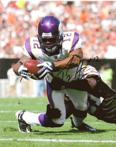 Percy Harvin signed autographed 8 x 10 photo Minnesota Vikings