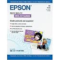 Epson Photo Quality Ink Jet Card, Matte Coated, A6, 105 x 148mm, 50 Pieces