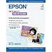 Epson Photo Quality Ink Jet Card, Matte Coated, A6, 105 x 148mm, 50 Pieces