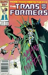 The Transformers # 23 : Decepticon Graffiti (Marvel Comic Book 1986)
