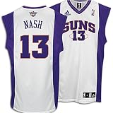 Steve Nash Jersey: adidas White Replica #13 Phoenix Suns Jersey - Large
