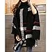 Women's Pullover Batwing Sleeves Sweater Poncho Cape Cloak Tassels