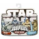 Star Wars Galactic Heroes Mini Figure 2-Pack Jango Fett & Obi-Wan Kenobi