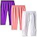 Pink House Girls' 3 Piece Seamless Capri Legging