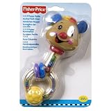 Fisher-Price Puppy Dumbbell Rattle by Fisher-Price