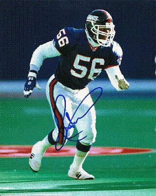 Autographed/Hand Signed Lawrence Taylor Hof New York Giants 8x10 Photo