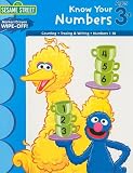 Sesame Street Wipe Off Workbooks: Know Your Numbers (Sesame Street (Learning Horizons))