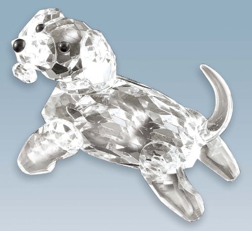 Puppy Crystal Figurine
