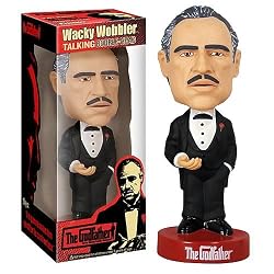 The Godfather Talking Wacky Wobbler Bobblehead