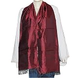 Silk Scarves Square Apparel Accessory Long Scarf 50 x 182 Cm
