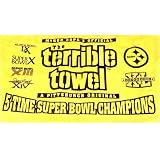PITTSBURGH STEELERS 5 TIMES SUPERBOWL CHAMPS TERRIBLE TOWEL