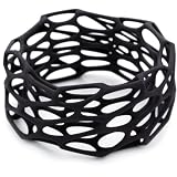 Nervous System Interstice Black Nylon Bangle Bracel