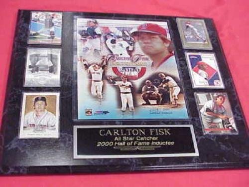 Carlton Fisk 6 Card Collector Plaque