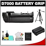 Zeikos MB-D11 Multi-Power Grip for Nikon D7000 Digital SLR Camera with Niko ....