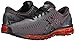 ASICS Men's Gel Quantum 360 Running Shoe, Carbon/Black/Orange, 9 M US