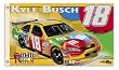 Kyle Busch 2-Sided 3 Ft. X 5 Ft. Flag W/Grommetts - NASCAR