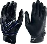 2008 Diamond Elite VI Batting Glove - Black/Navy