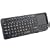 Rii Portable 2.4GHz Mini Wireless Keyboard Handheld Rechargeable Keyboard Touchpad for Laptops Notebooks Computer IPTV Car PC Wii PS3 HTPC (Black)