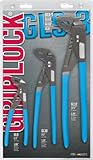 Channellock GLS-3 Griplock Plier 3-Piece Set : GL6, GL10, GL12