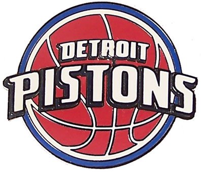 Detroit Pistons Logo Pin