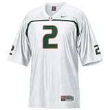 Nike Miami Hurricanes #2 White Replica Football Jersey