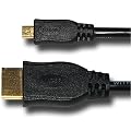 Amzer Micro HDMI High Speed Male to HDMI Male Cable for HTC EVO 4G (5 Feet)