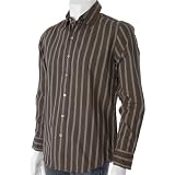Calvin Klein Jeans Mens Striped Long Sleeve Shirt