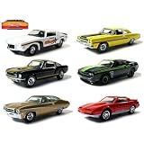 Set of 6 Muscle Car Garage 1 64 Series 11 Street and Strip by Collectable Diecast