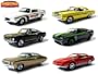 Set of 6 Muscle Car Garage Street & Strip 1/64 Series 11