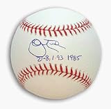 John Tudor Autographed Baseball Inscribed with 21-8,1.93 1985