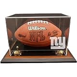 Caseworks New York Giants Zenith Display Case With Gold Riser