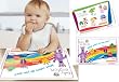 Neat Solutions Baby Einstein ECO-FRIENDLY Table Topper Disposable Stick-on Placemats 20-Count