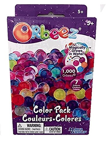 Orbeez Color Pack Refill Kit - 7 Colors - Includes 1,000 Orbeez
