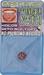 Glow in UV Light Tongue Stud - Black and Red - Holds with Suction - No Piercing Needed!