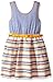 Bonnie Jean Girls' Stripe Knit to Elastic Banded Skirt Dress