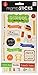 me & my BIG ideas Glitter Sticker Flip Value Pack, Off To School