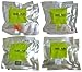 Nuts+Nuts gourmet roasted cashews variety pack of 4 flavors (8 packs)