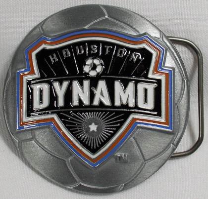Houston Dynamo MLS Soccer Team Buckle