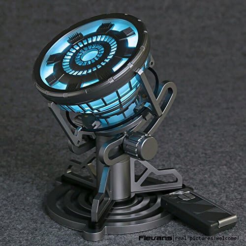 Toys Legend 1:1 scale Iron Man MK6 Arc Reactor with LED Light Iron Man 3 PVC Action Figure Toy