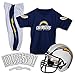 Franklin Sports NFL San Diego Chargers Deluxe Youth Uniform Set, Small